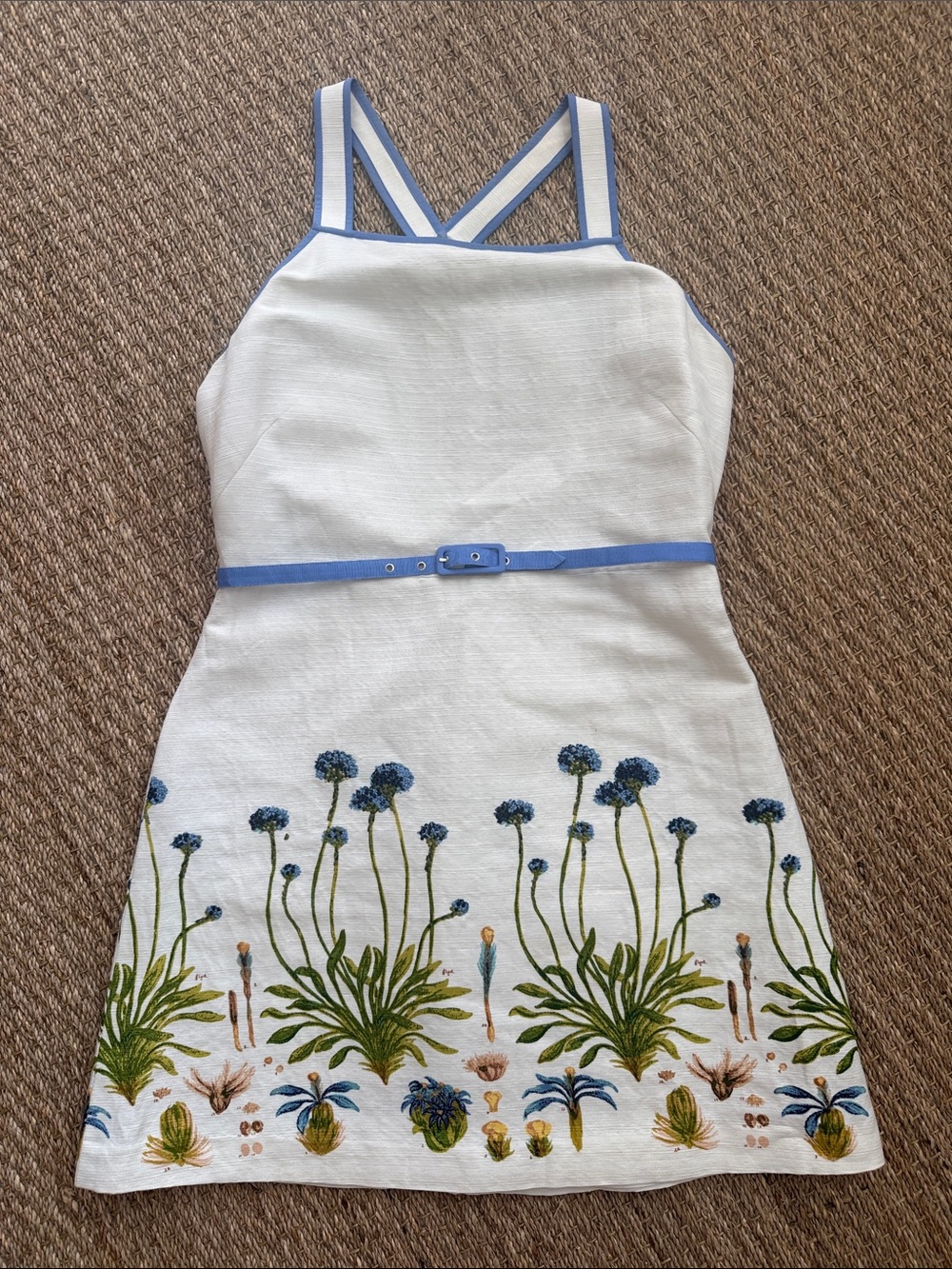 Tory Burch mini dress flowers